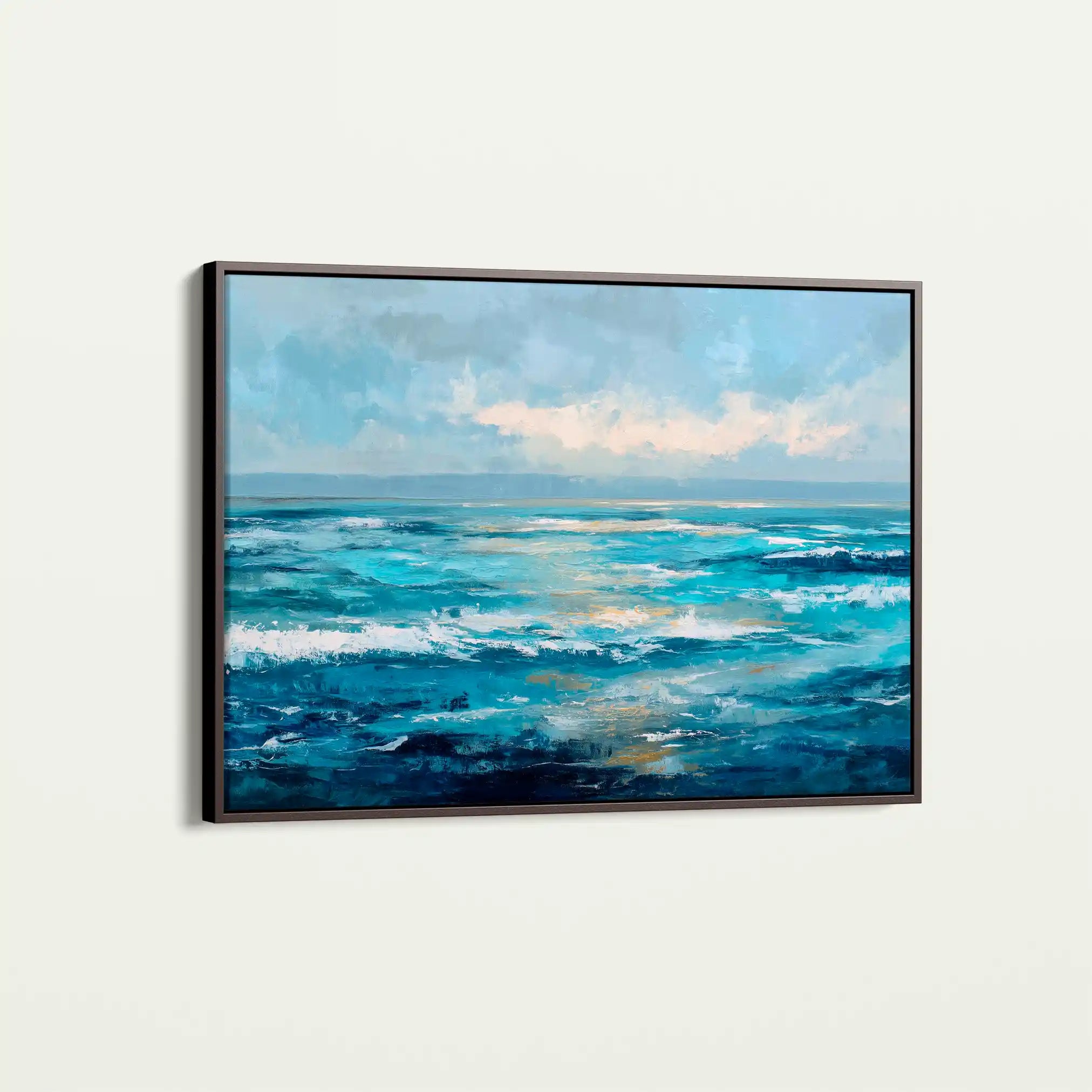 Abstract 1521 Canvas Art 60 x 40 cm / Stretched on hidden frame