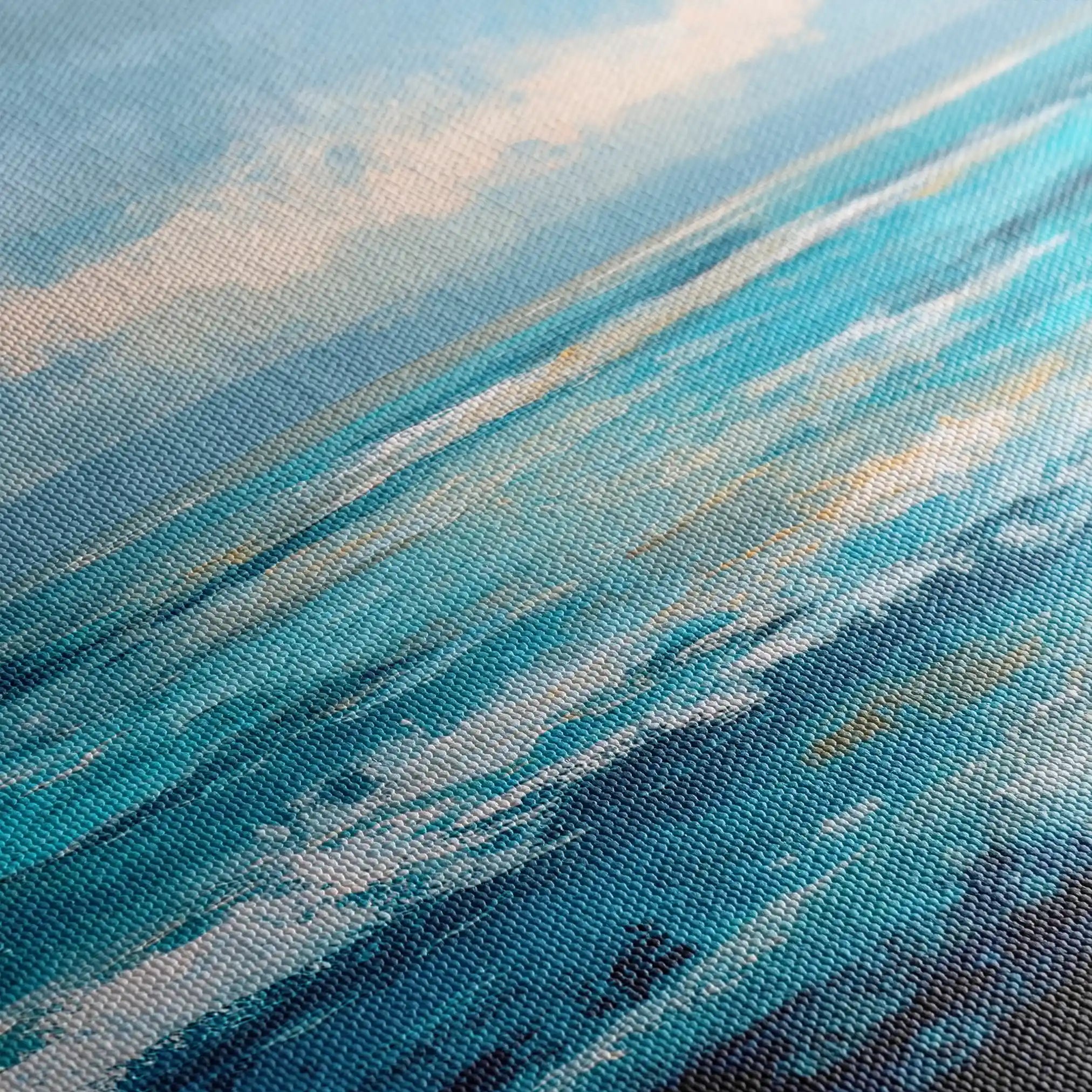 Abstract 1521 Canvas Art 60 x 40 cm / Stretched on hidden frame