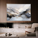 Abstract 1523 Canvas Art 60 x 40 cm / Stretched on hidden frame