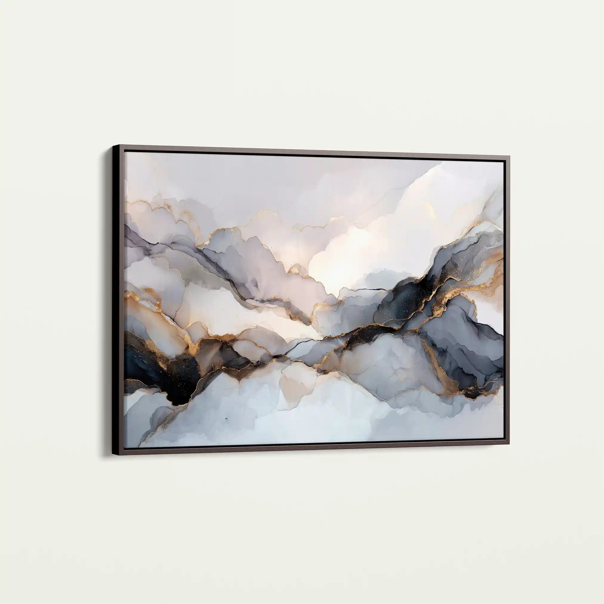 Abstract 1523 Canvas Art 60 x 40 cm / Stretched on hidden frame