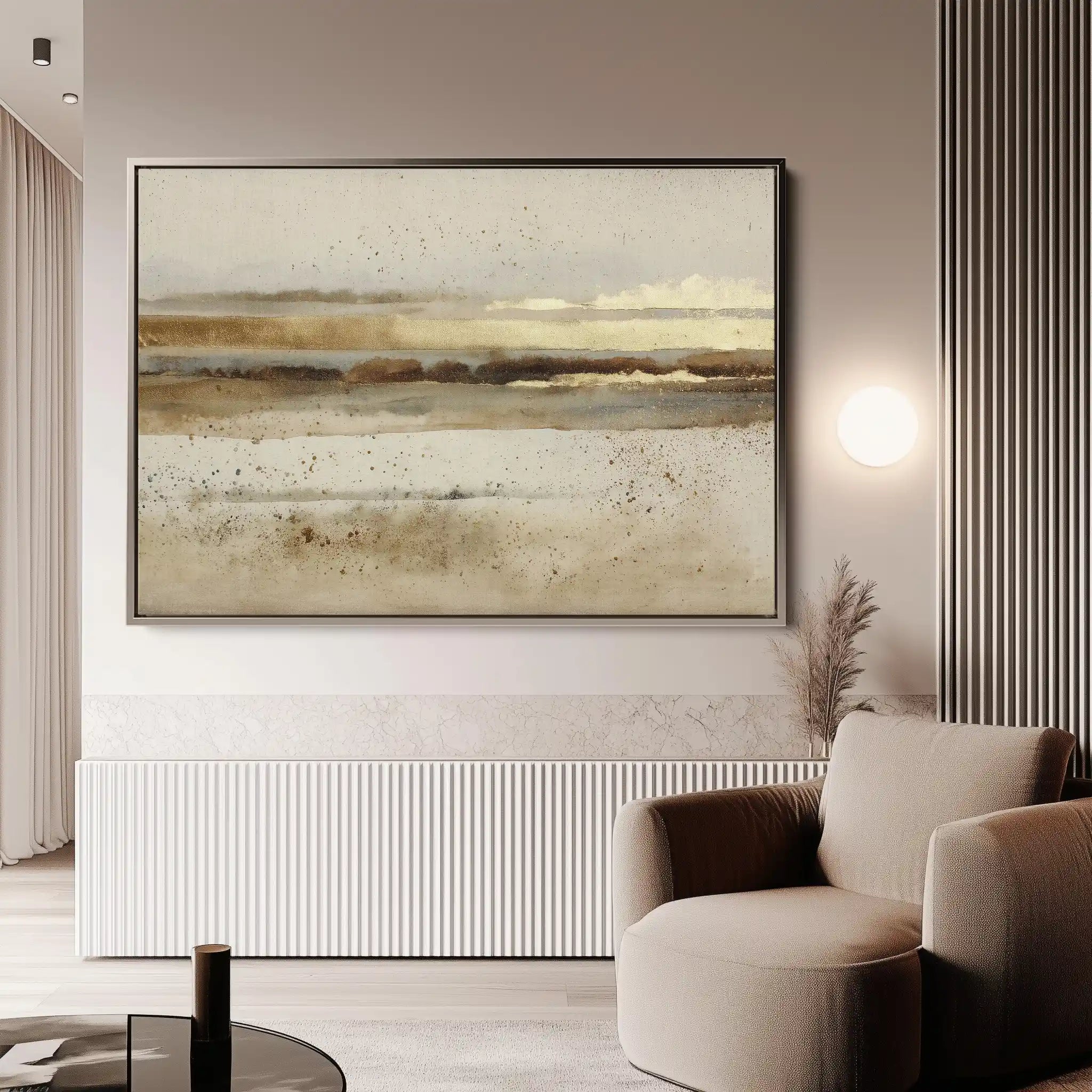 Abstract 1525 Canvas Art 60 x 40 cm / Stretched on hidden frame