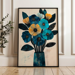 Floral Canvas Wall Art WAD1525-F 90 x 60 cm / Stretched on hidden frame