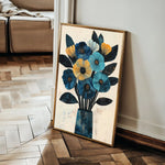 Floral Canvas Wall Art WAD1525-F 90 x 60 cm / Stretched on hidden frame