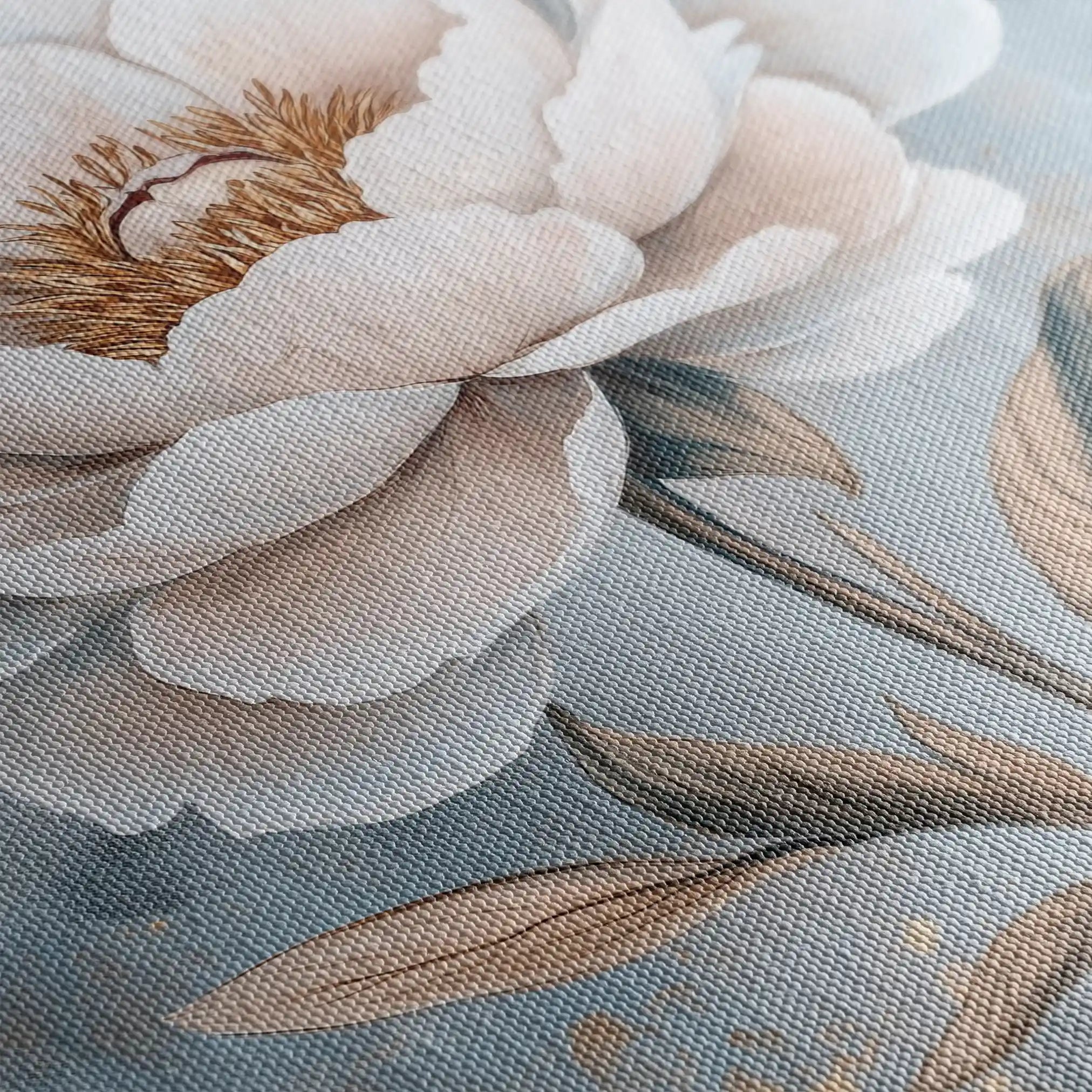 Floral Canvas Wall Art WAD1527-F 90 x 60 cm / Stretched on hidden frame