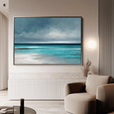 Abstract 1528 Canvas Art 60 x 40 cm / Stretched on hidden frame