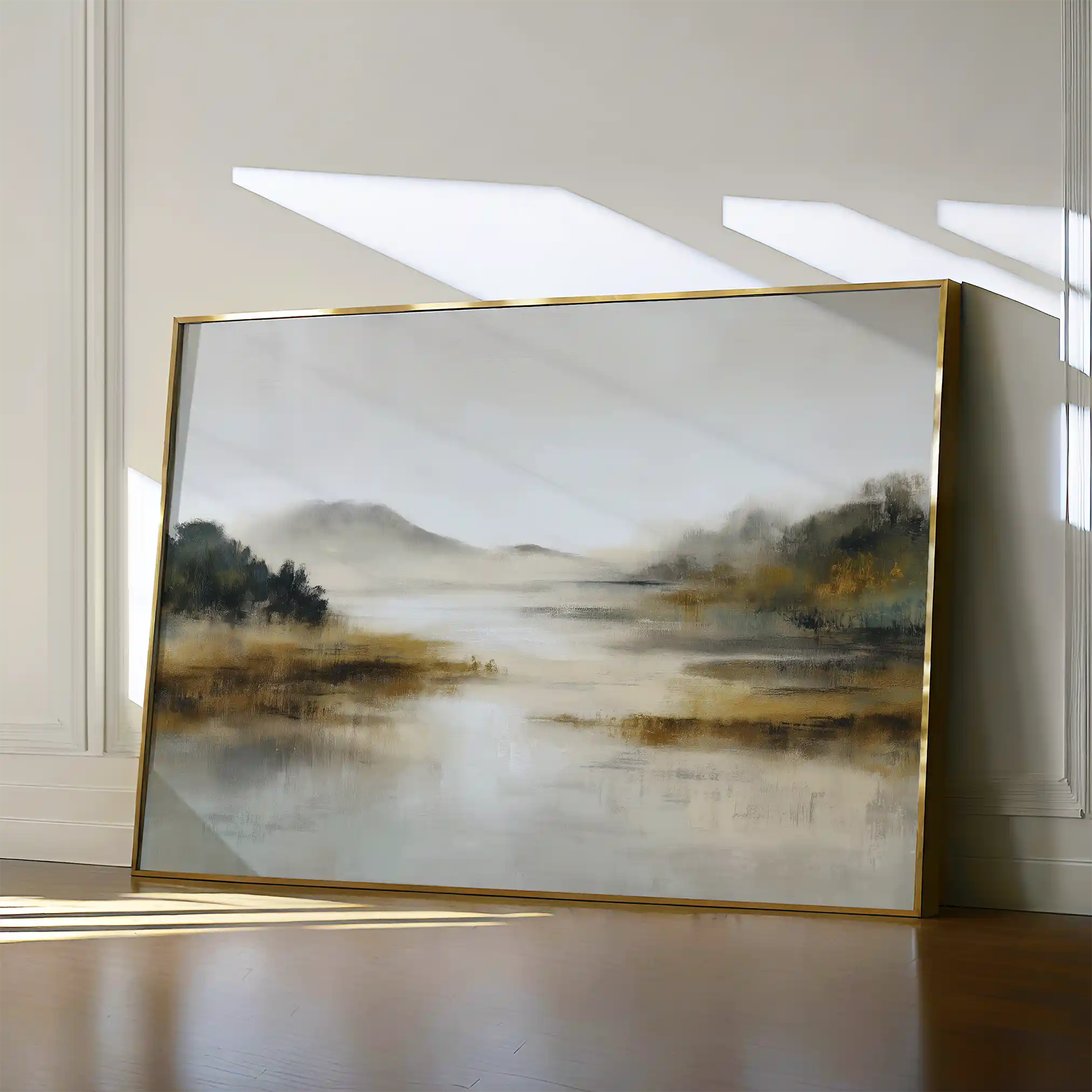 Abstract 1529 Canvas Art 60 x 40 cm / Stretched on hidden frame
