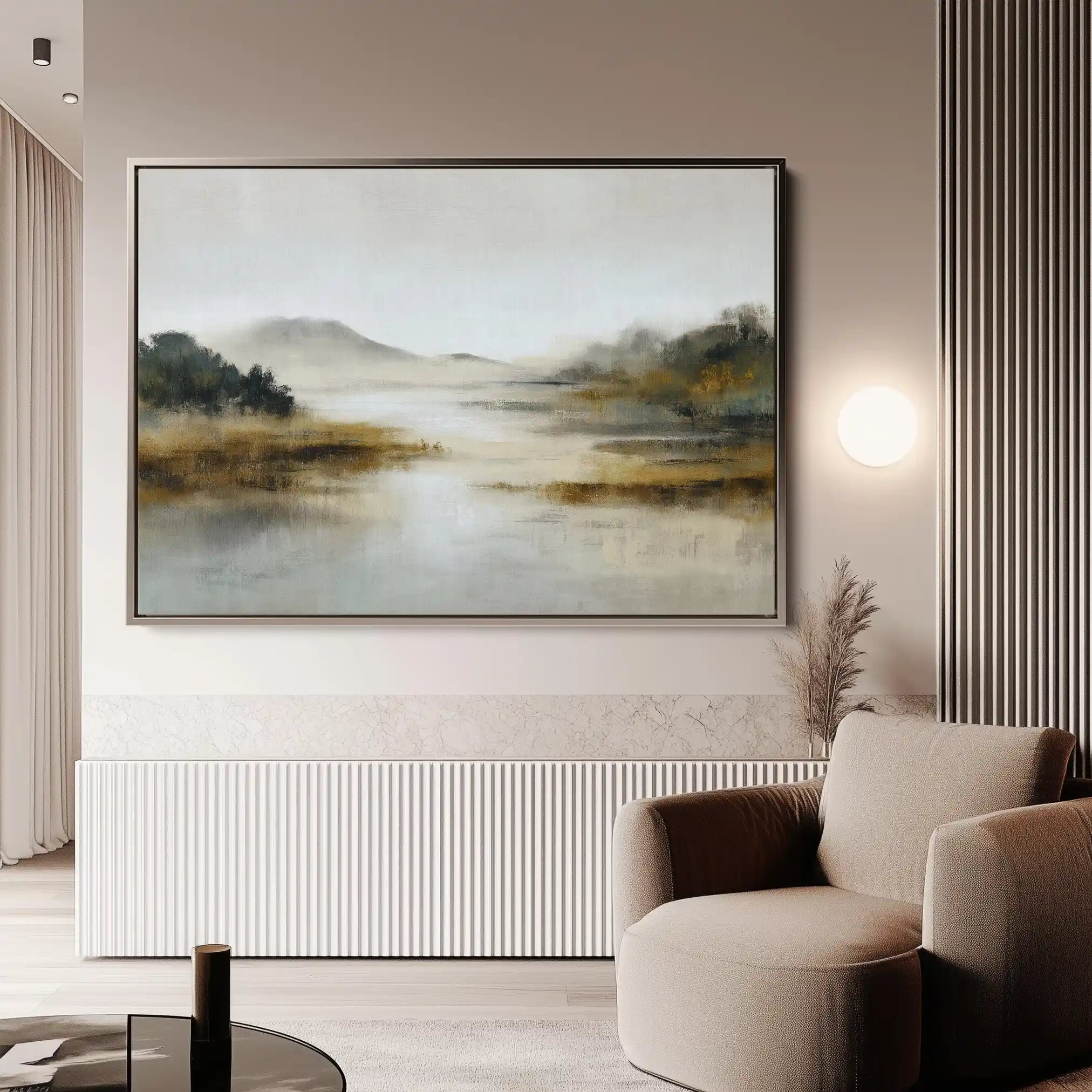 Abstract 1529 Canvas Art 60 x 40 cm / Stretched on hidden frame