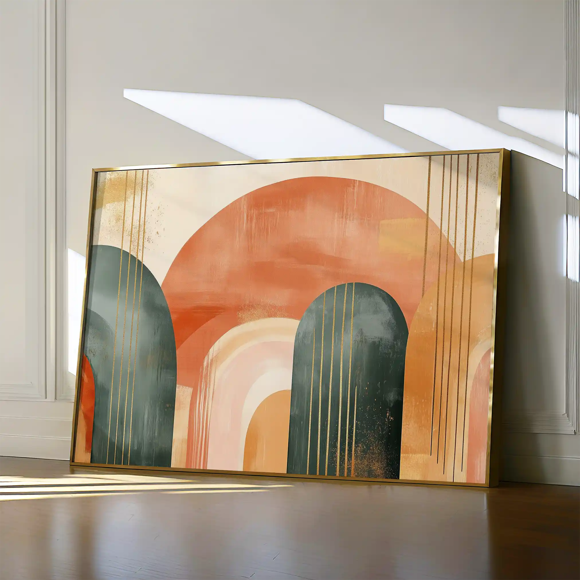 Boho 153 Canvas Art 90 x 60 cm / Stretched on hidden frame