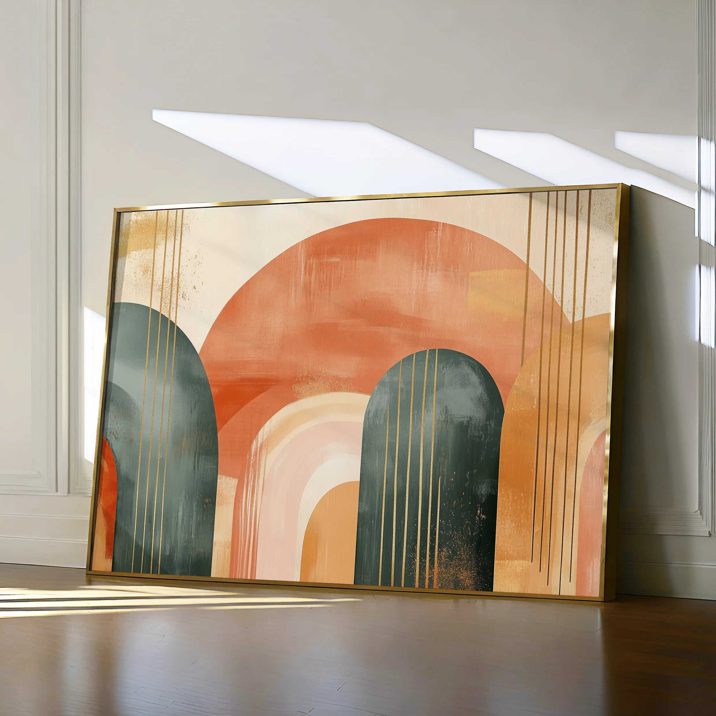 Boho Canvas Wall Art WAD153-BH 90 x 60 cm / Stretched on hidden frame