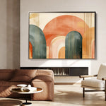 Boho 153 Canvas Art 90 x 60 cm / Stretched on hidden frame