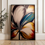 Floral Canvas Wall Art WAD153-F 90 x 60 cm / Stretched on hidden frame