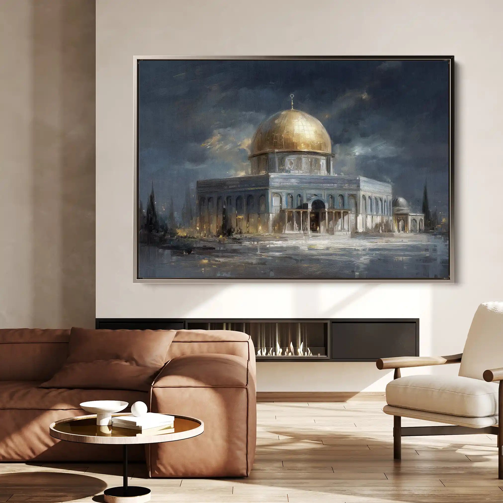 Palestine 153 Canvas Art 60 x 40 cm / Stretched on hidden frame