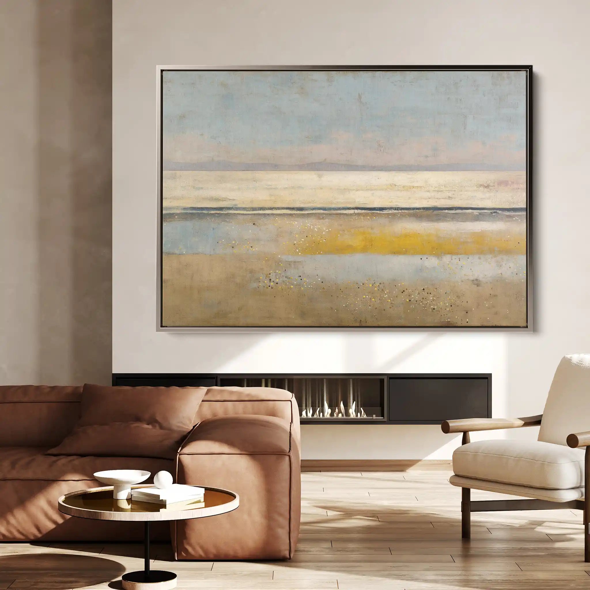 Abstract 1530 Canvas Art 60 x 40 cm / Stretched on hidden frame