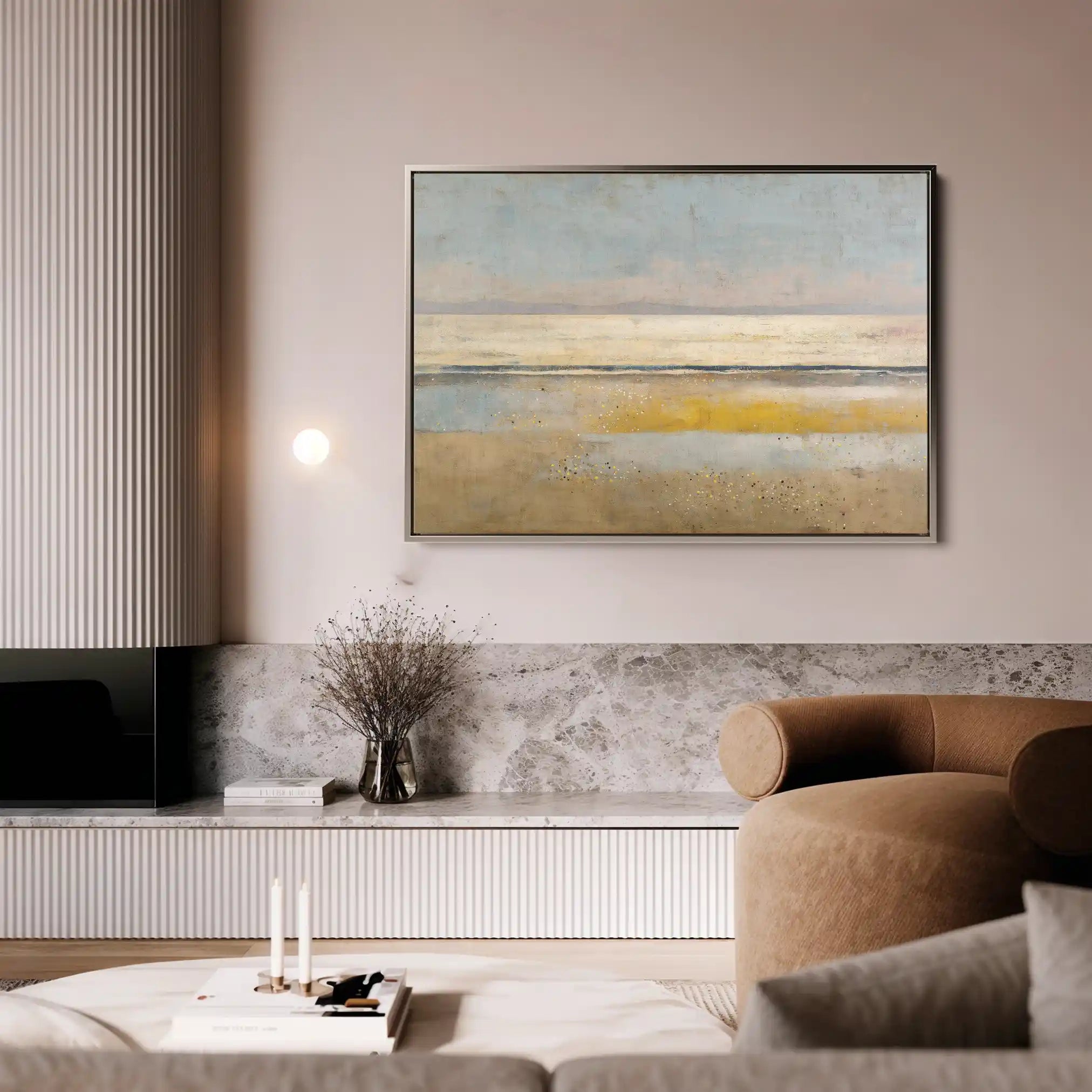 Abstract 1530 Canvas Art 60 x 40 cm / Stretched on hidden frame