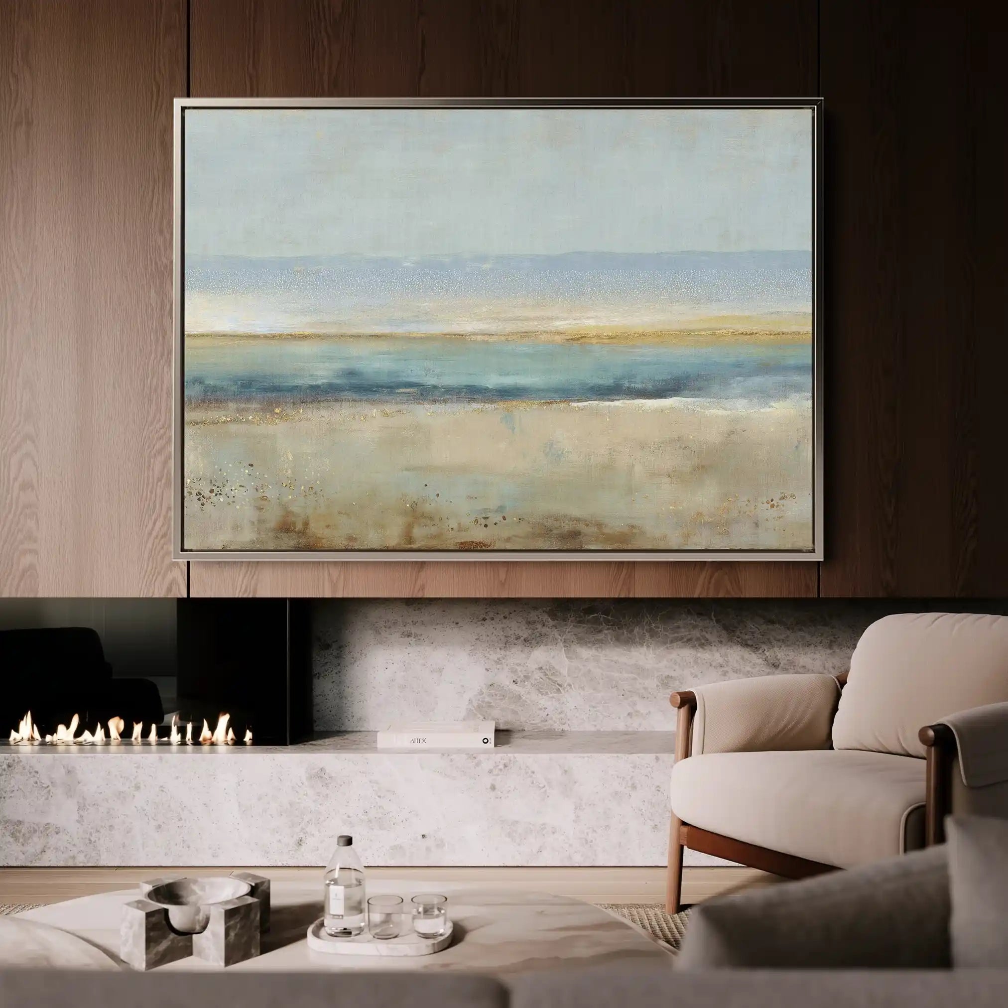 Abstract 1531 Canvas Art 60 x 40 cm / Stretched on hidden frame