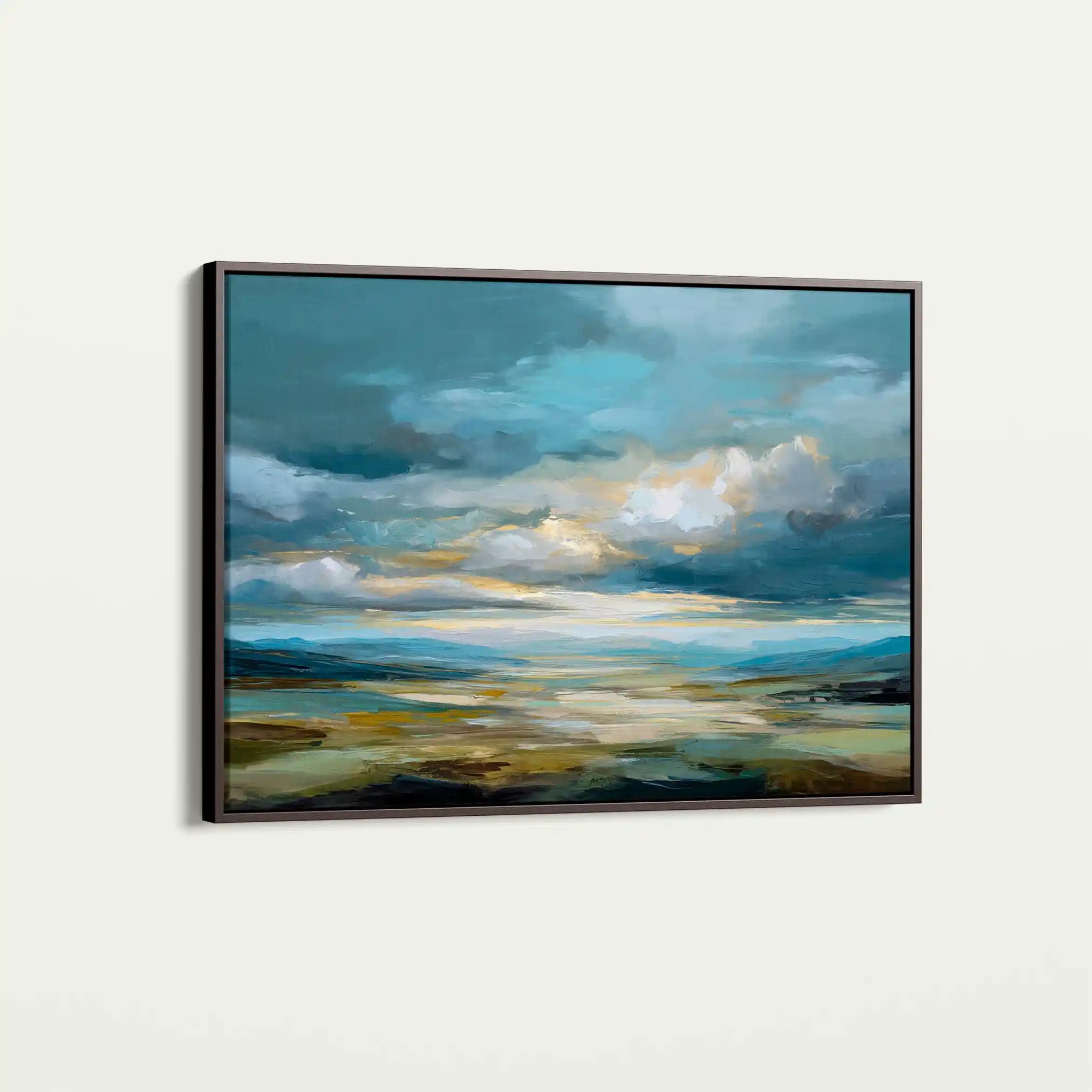Abstract 1534 Canvas Art 60 x 40 cm / Stretched on hidden frame