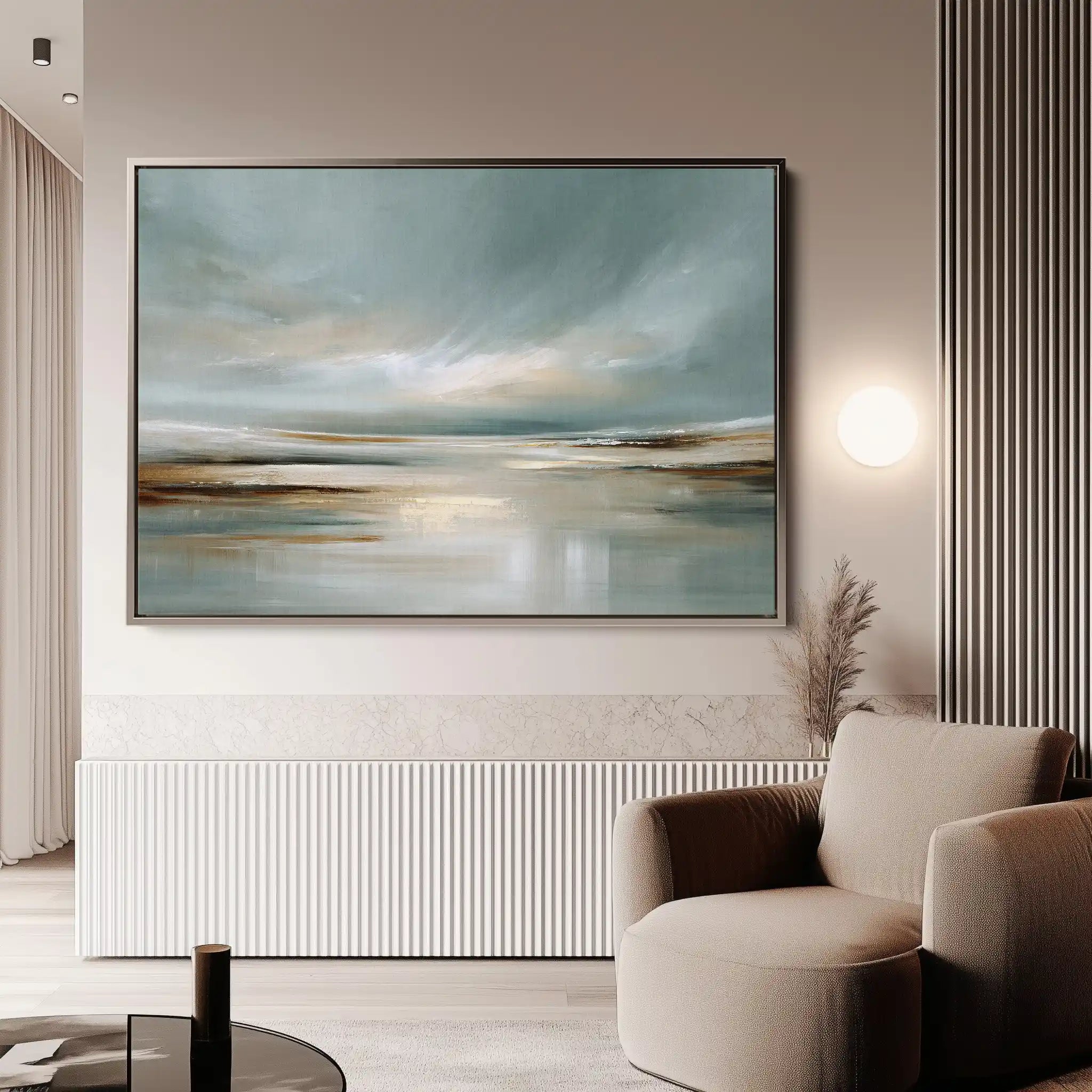 Abstract 1537 Canvas Art 60 x 40 cm / Stretched on hidden frame