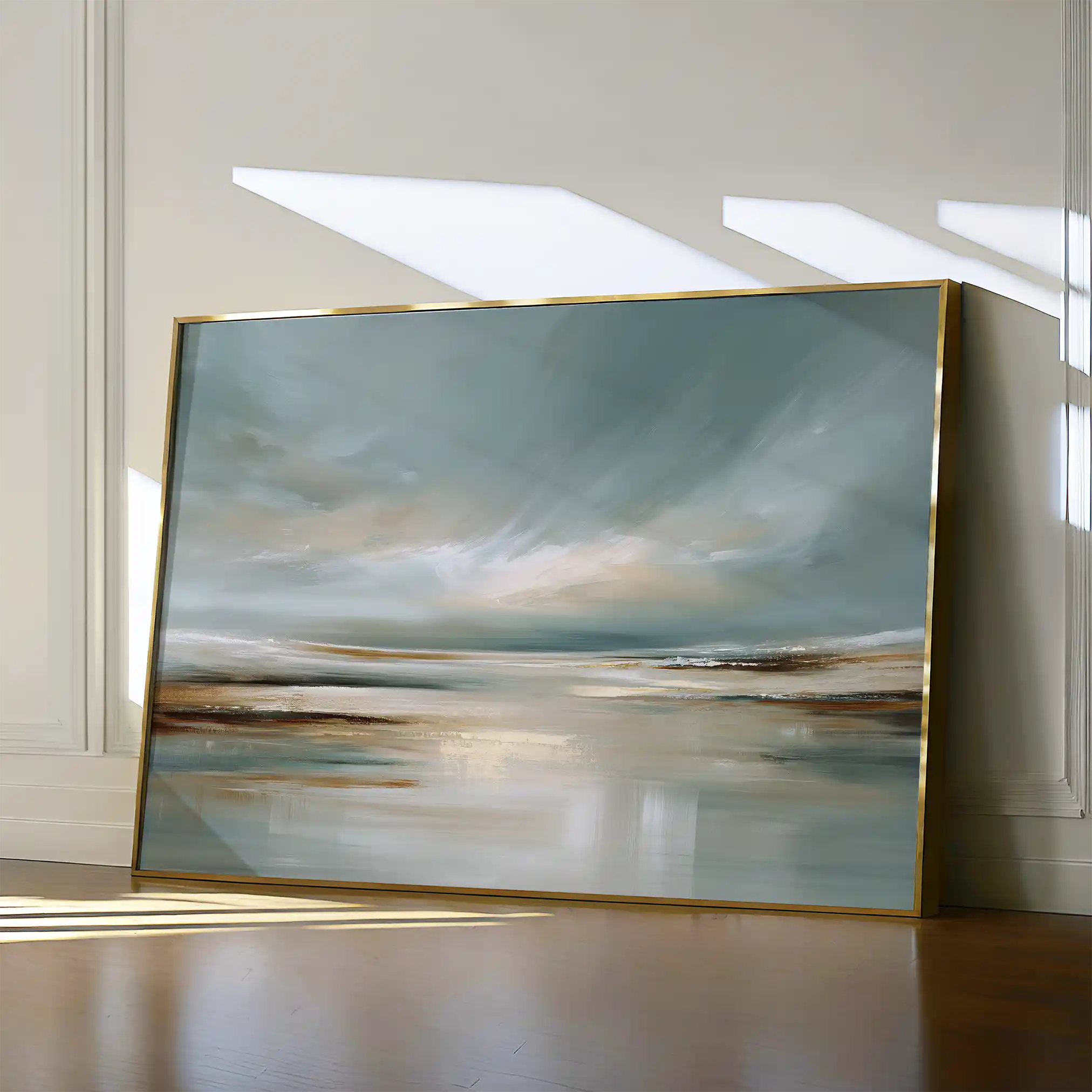 Abstract 1537 Canvas Art 60 x 40 cm / Stretched on hidden frame