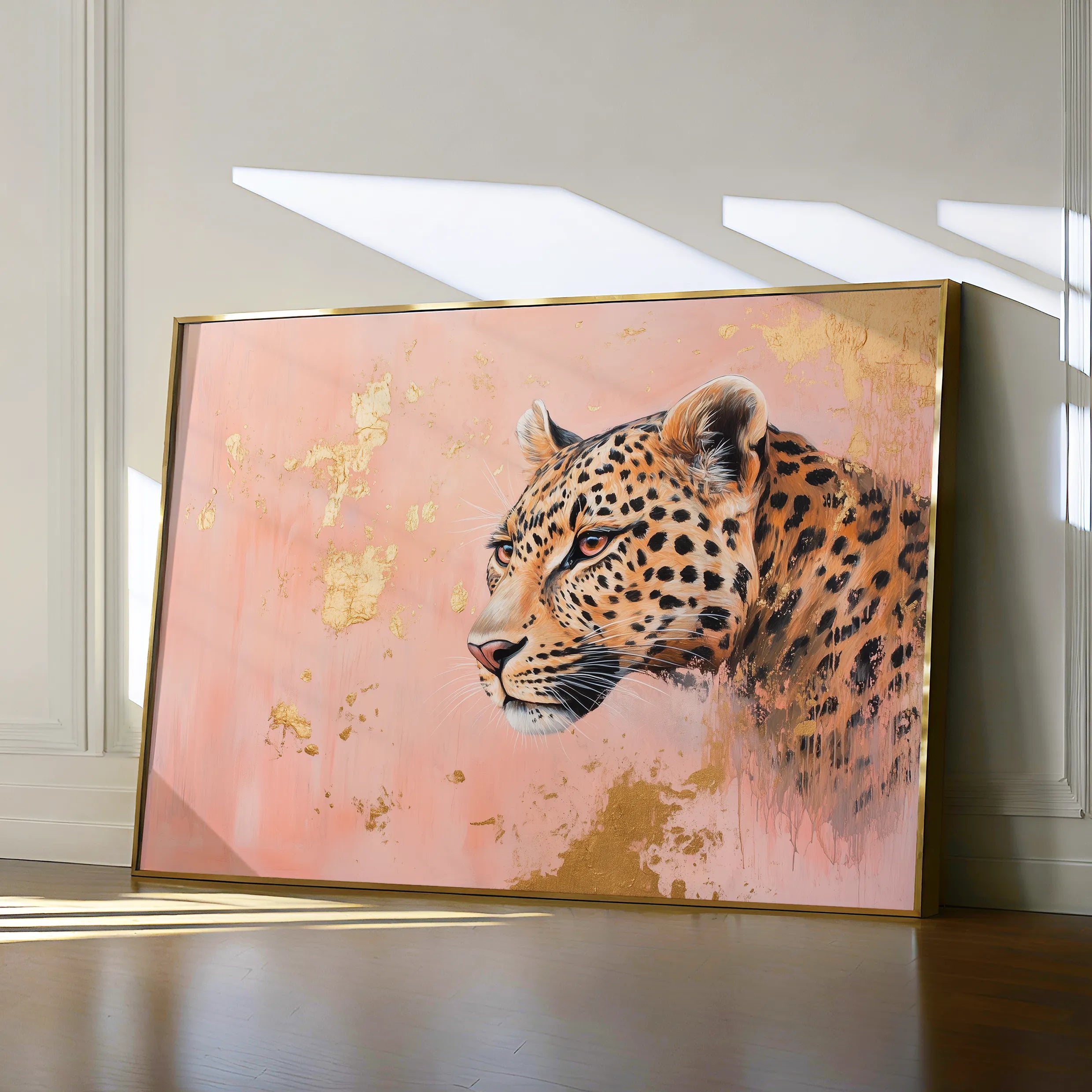 Animals Canvas Wall Art WAD154-AN 90 x 60 cm / Stretched on hidden frame