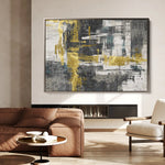 Abstract 154 Canvas Art 60 x 40 cm / Stretched on hidden frame