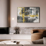 Abstract 154 Canvas Art 60 x 40 cm / Stretched on hidden frame