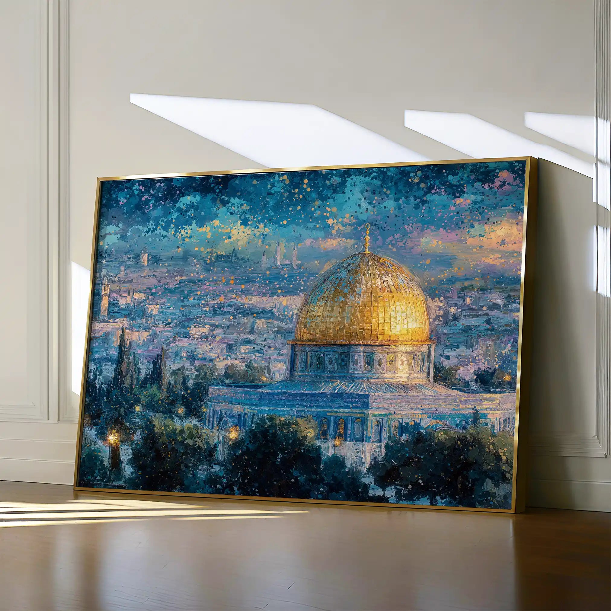 Palestine 154 Canvas Art 60 x 40 cm / Stretched on hidden frame