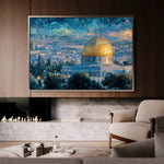 Palestine 154 Canvas Art 60 x 40 cm / Stretched on hidden frame
