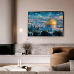 Palestine 154 Canvas Art 60 x 40 cm / Stretched on hidden frame
