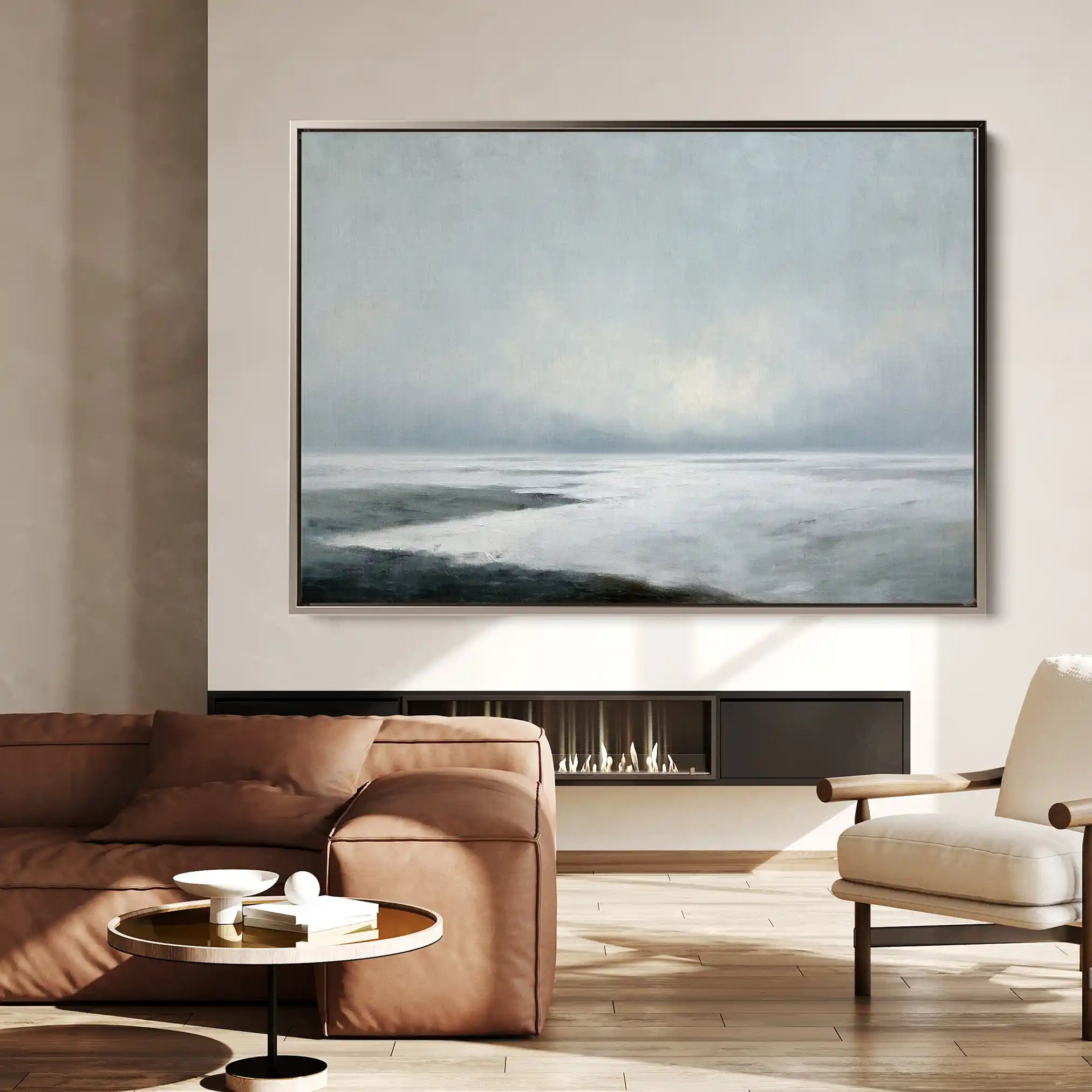 Abstract 1540 Canvas Art 60 x 40 cm / Stretched on hidden frame