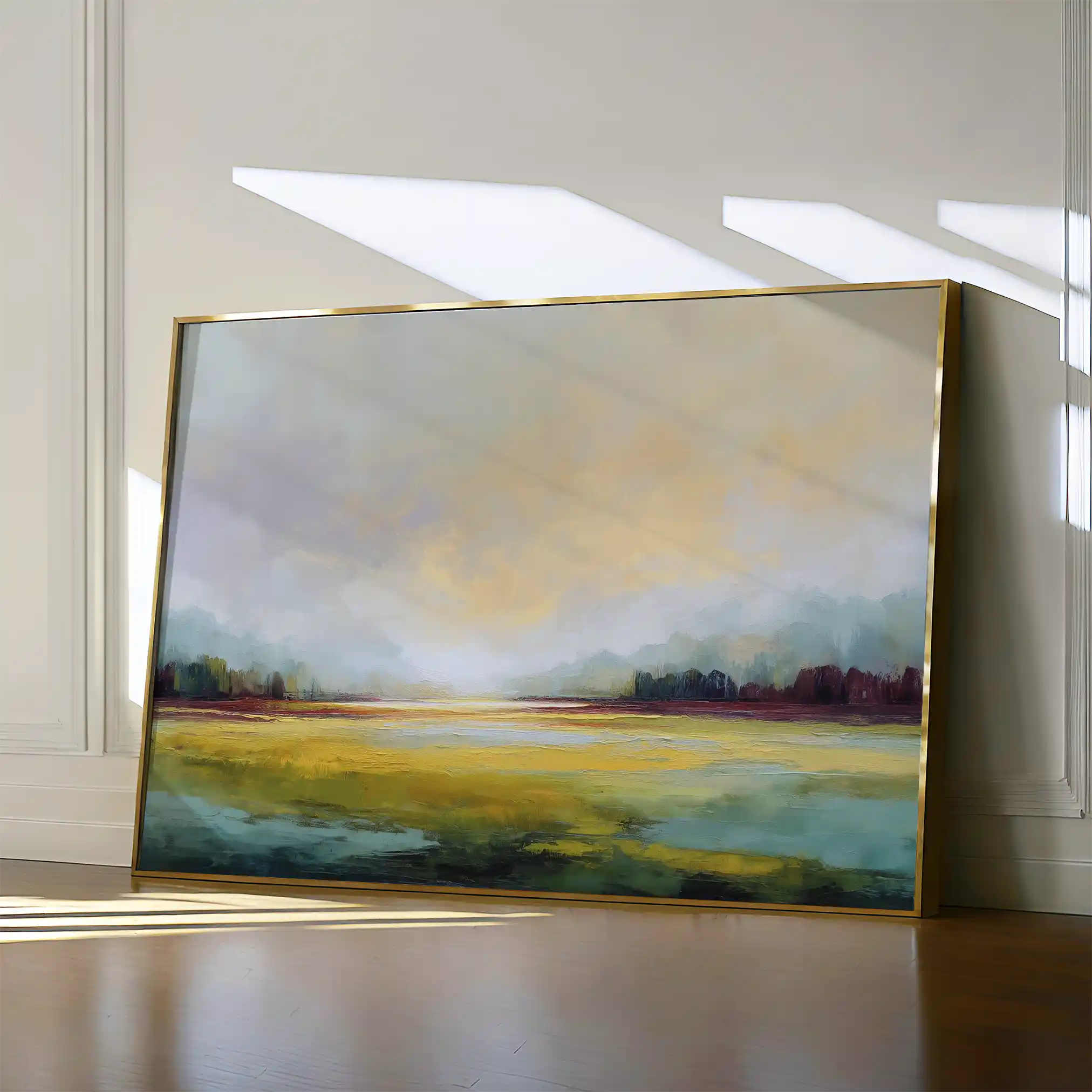 Abstract 1547 Canvas Art 60 x 40 cm / Stretched on hidden frame