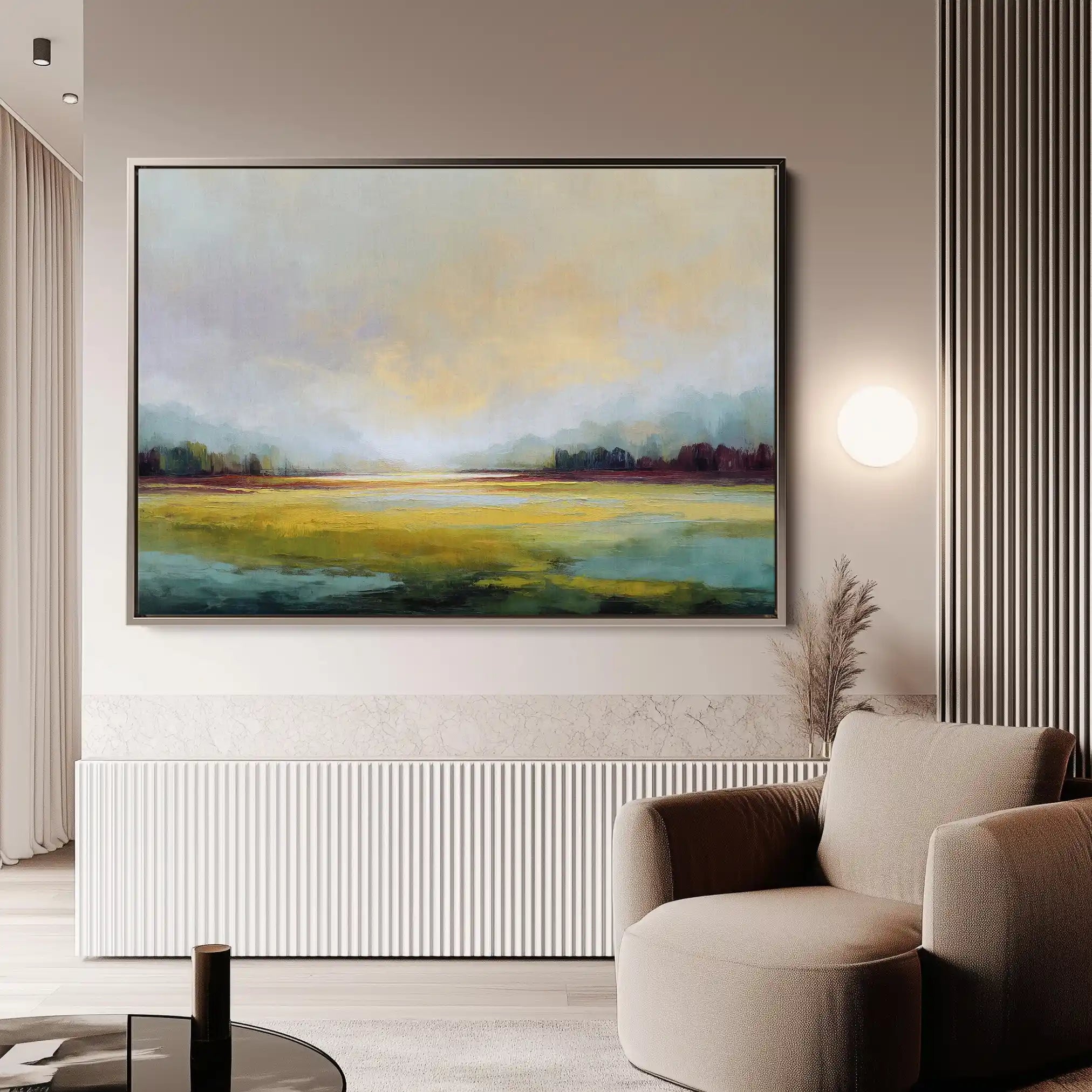 Abstract 1547 Canvas Art 60 x 40 cm / Stretched on hidden frame