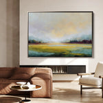 Abstract 1547 Canvas Art 60 x 40 cm / Stretched on hidden frame