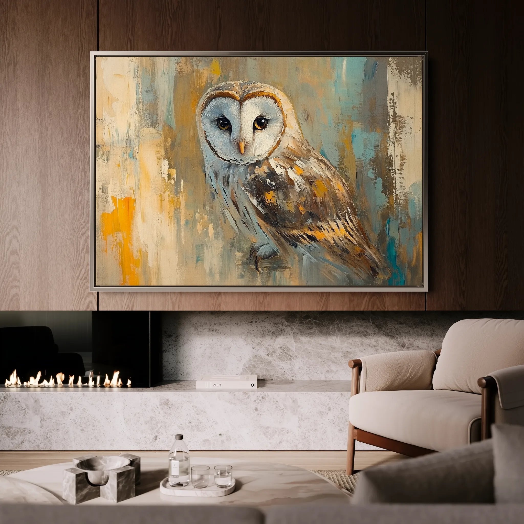 Animals Canvas Wall Art WAD155-AN 90 x 60 cm / Stretched on hidden frame