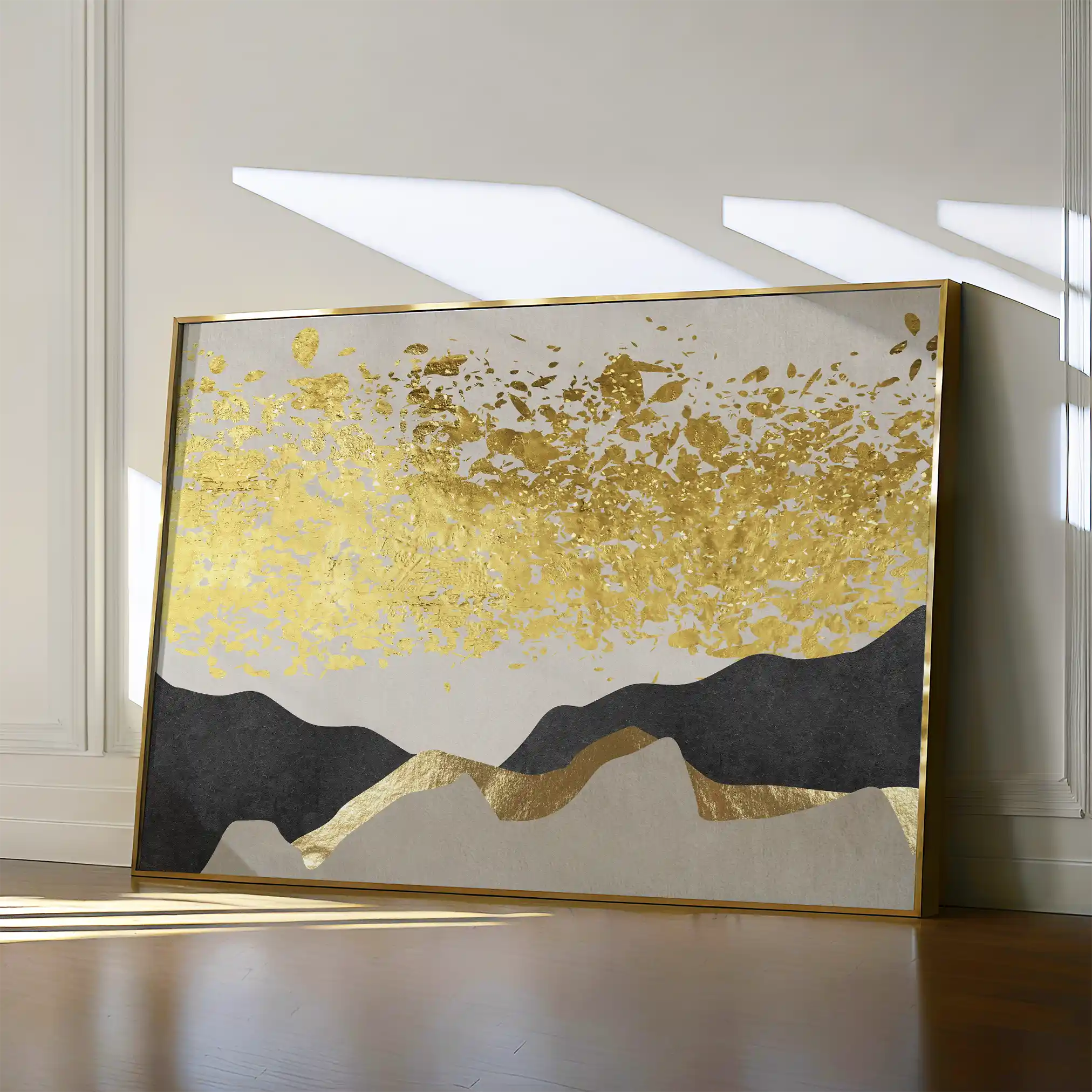 Abstract 155 Canvas Art 60 x 40 cm / Stretched on hidden frame