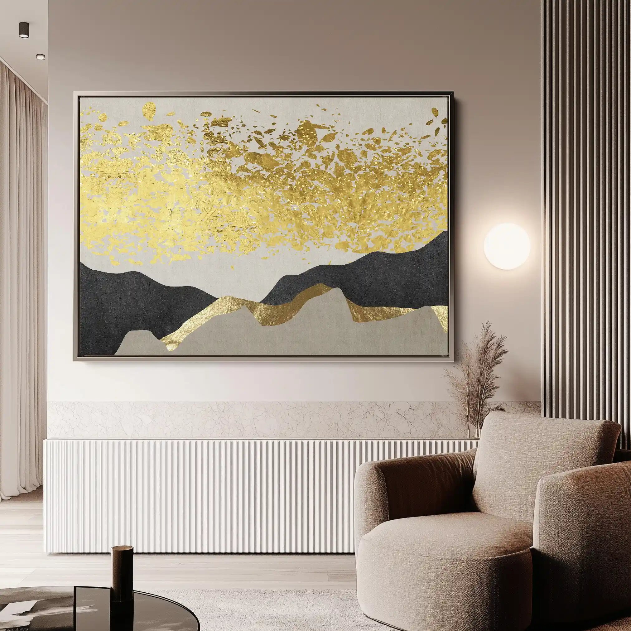 Abstract 155 Canvas Art 60 x 40 cm / Stretched on hidden frame
