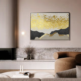 Abstract 155 Canvas Art 60 x 40 cm / Stretched on hidden frame