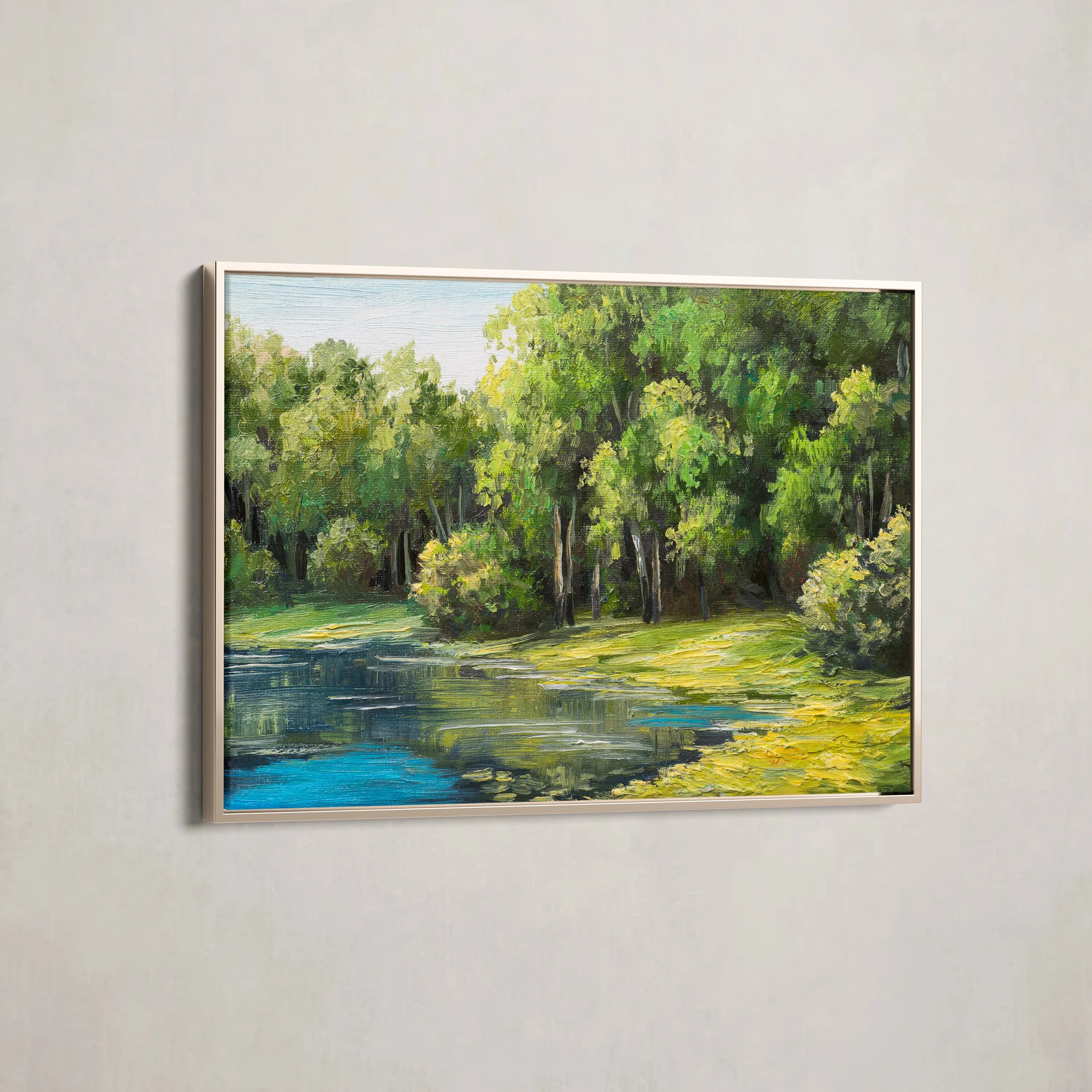 Landscape Canvas Wall Art WAD155-L 90 x 60 cm / Stretched on hidden frame