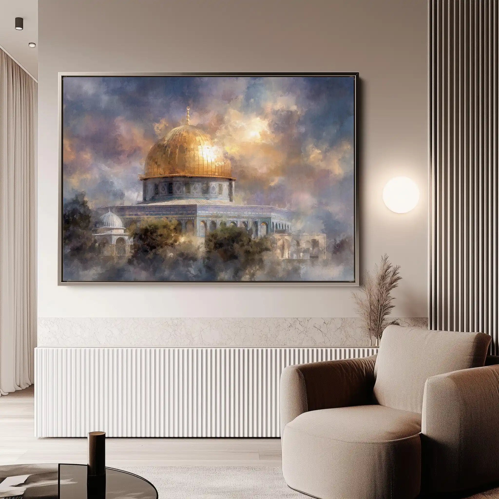 Palestine 155 Canvas Art 60 x 40 cm / Stretched on hidden frame