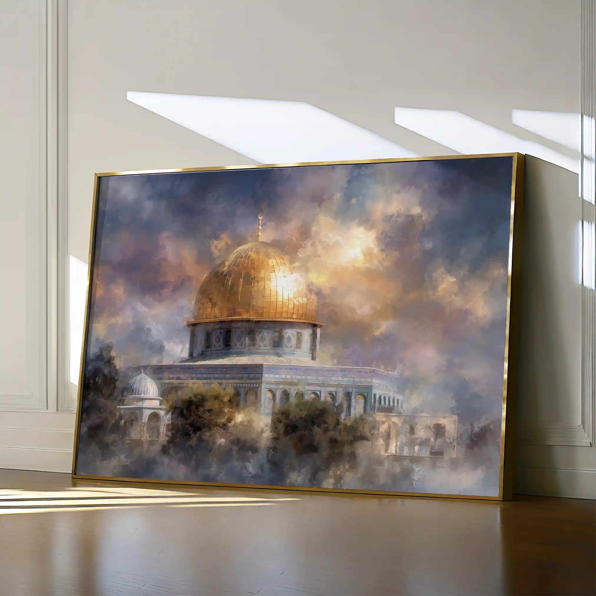 Palestine 155 Canvas Art 60 x 40 cm / Stretched on hidden frame