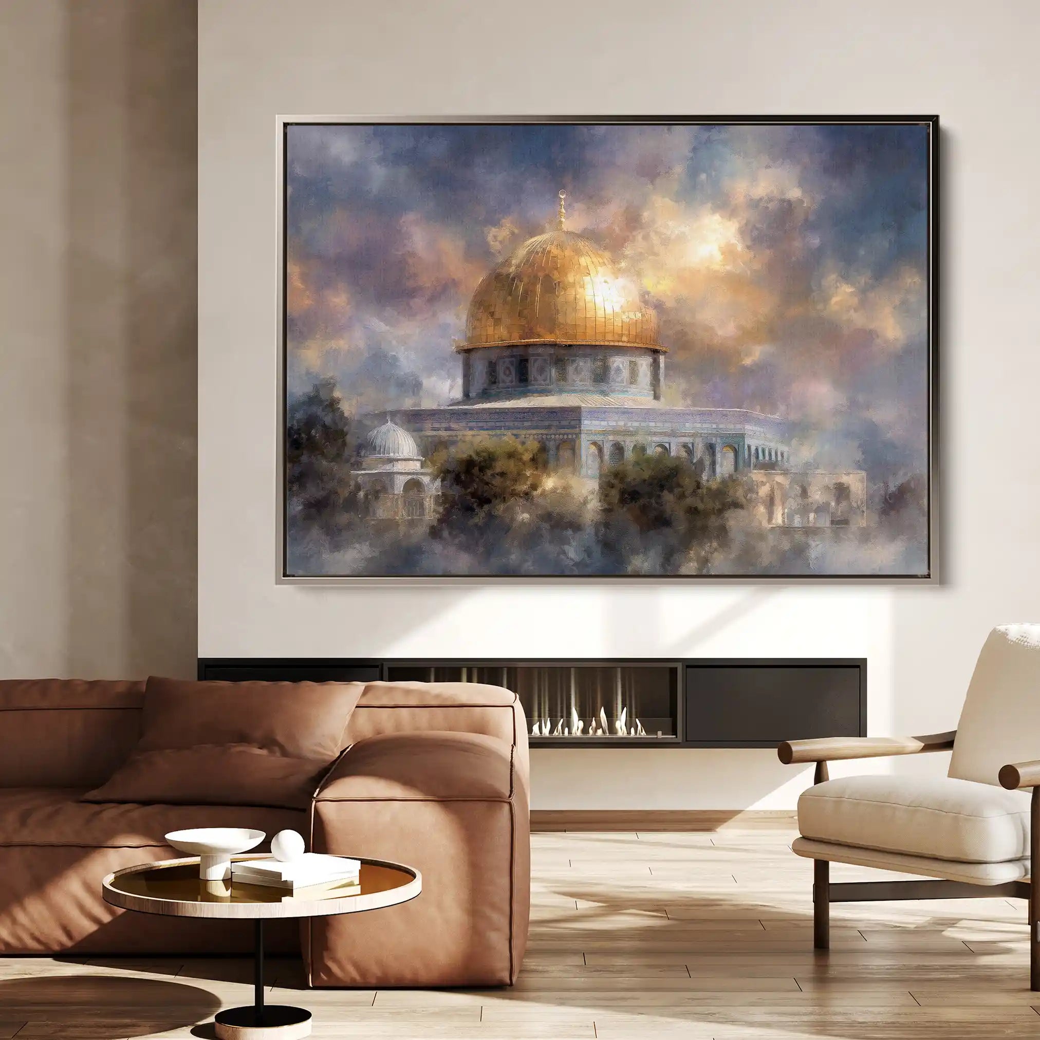 Palestine 155 Canvas Art 60 x 40 cm / Stretched on hidden frame