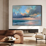 Abstract 1550 Canvas Art 60 x 40 cm / Stretched on hidden frame