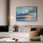 Abstract 1550 Canvas Art 60 x 40 cm / Stretched on hidden frame