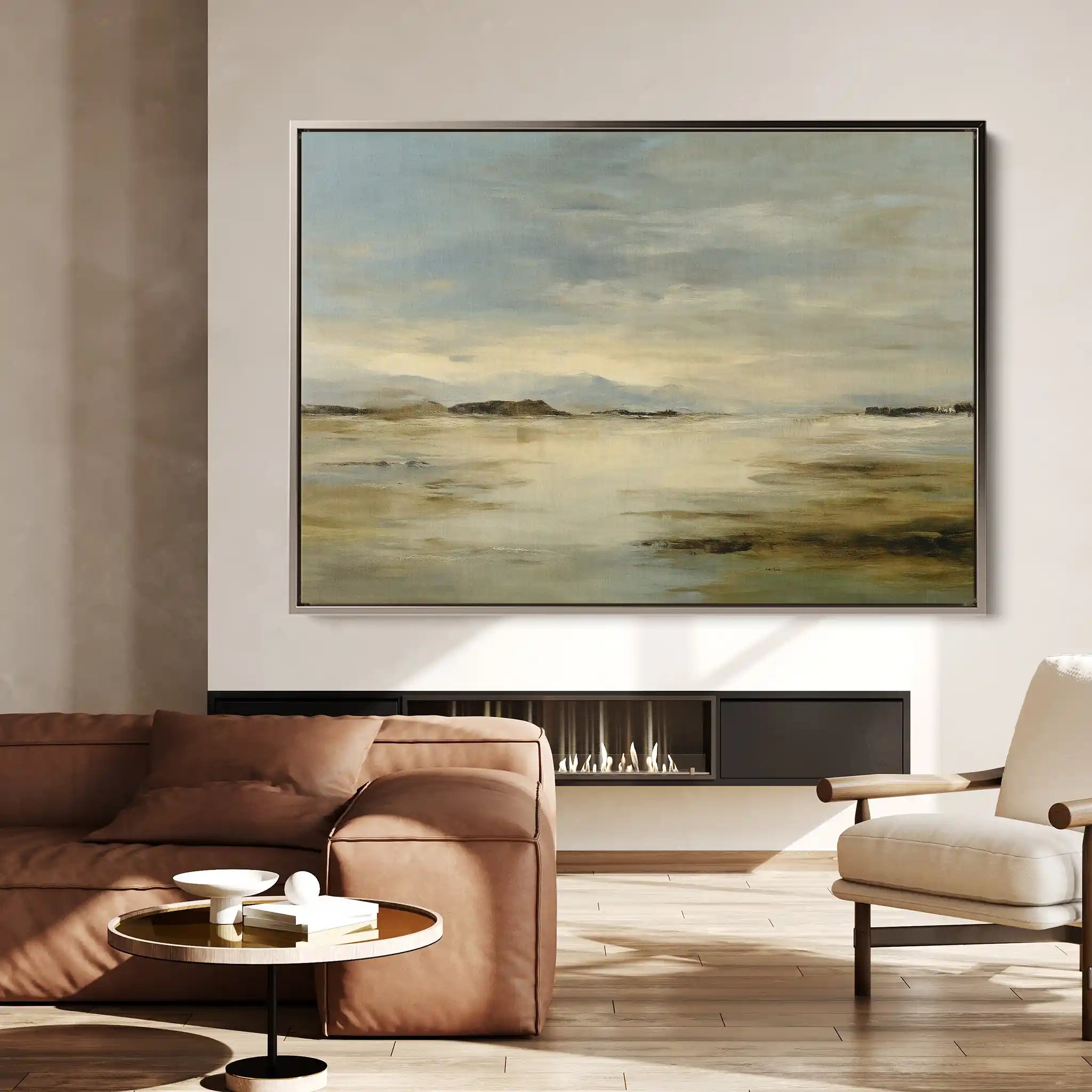 Abstract 1551 Canvas Art 60 x 40 cm / Stretched on hidden frame