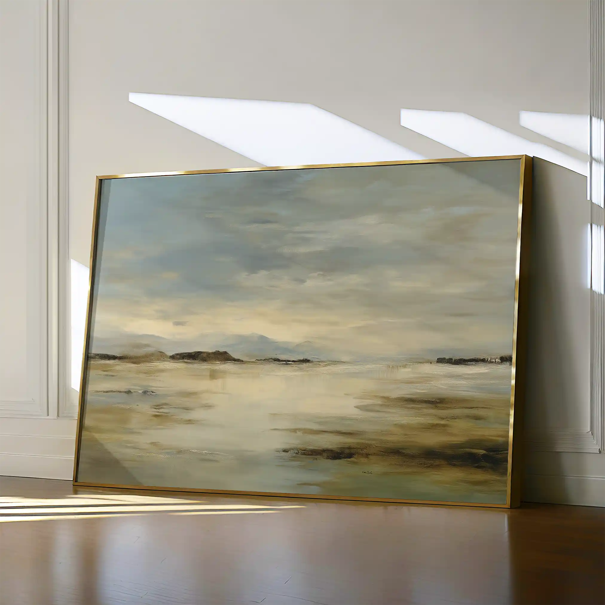 Abstract 1551 Canvas Art 60 x 40 cm / Stretched on hidden frame