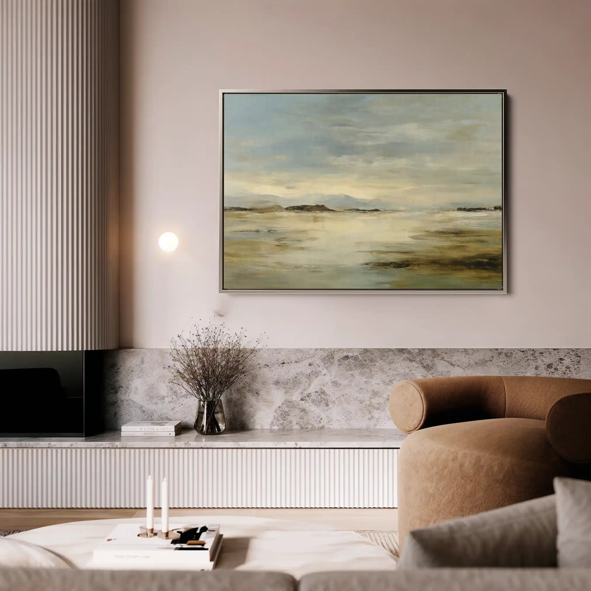 Abstract 1551 Canvas Art 60 x 40 cm / Stretched on hidden frame