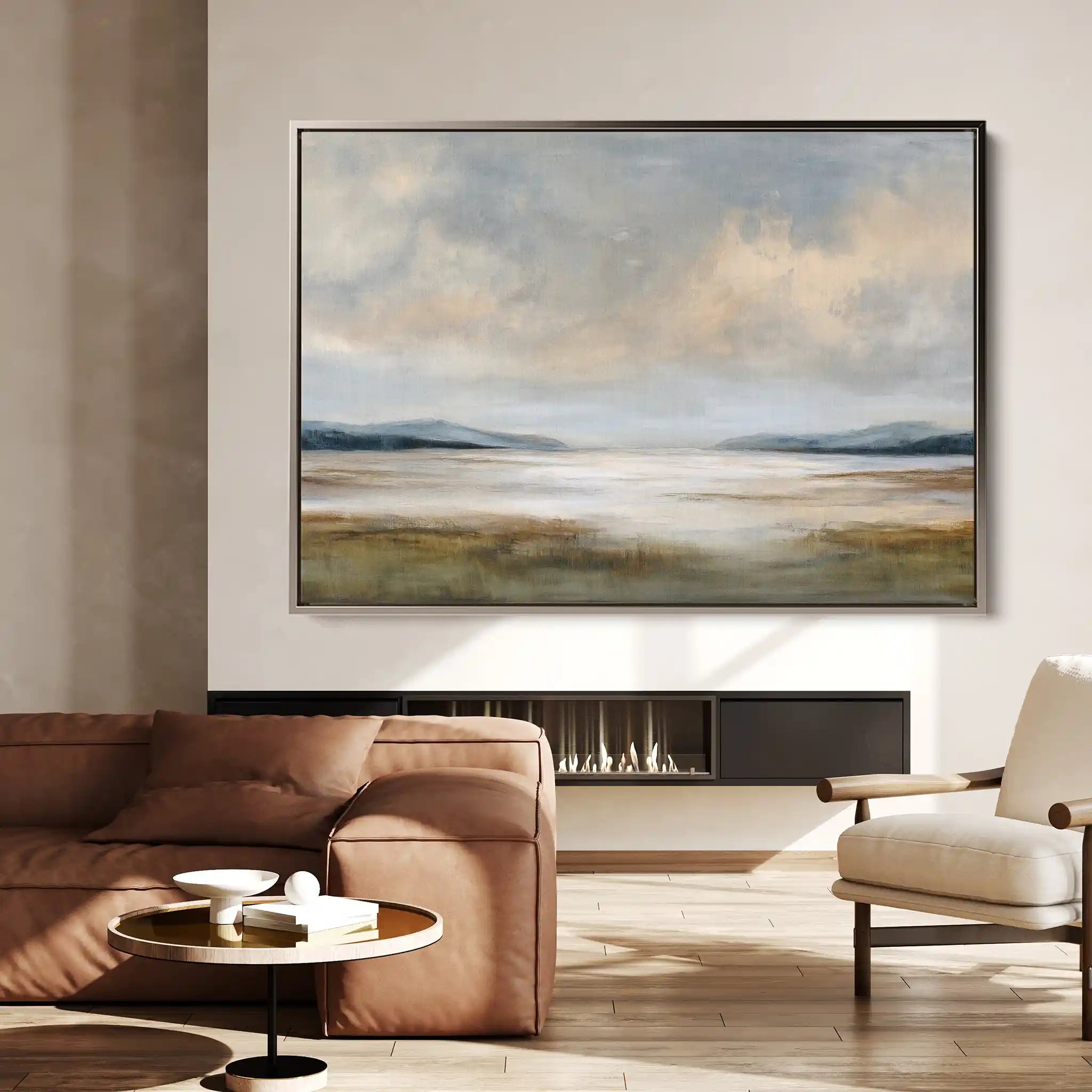 Abstract 1552 Canvas Art 60 x 40 cm / Stretched on hidden frame