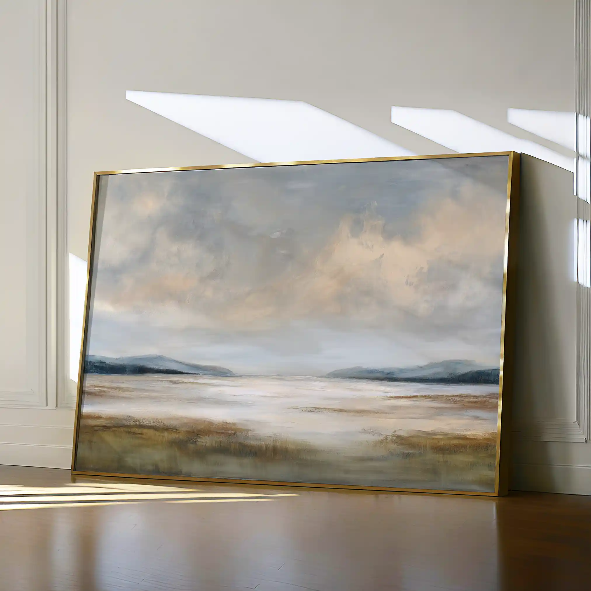 Abstract 1552 Canvas Art 60 x 40 cm / Stretched on hidden frame