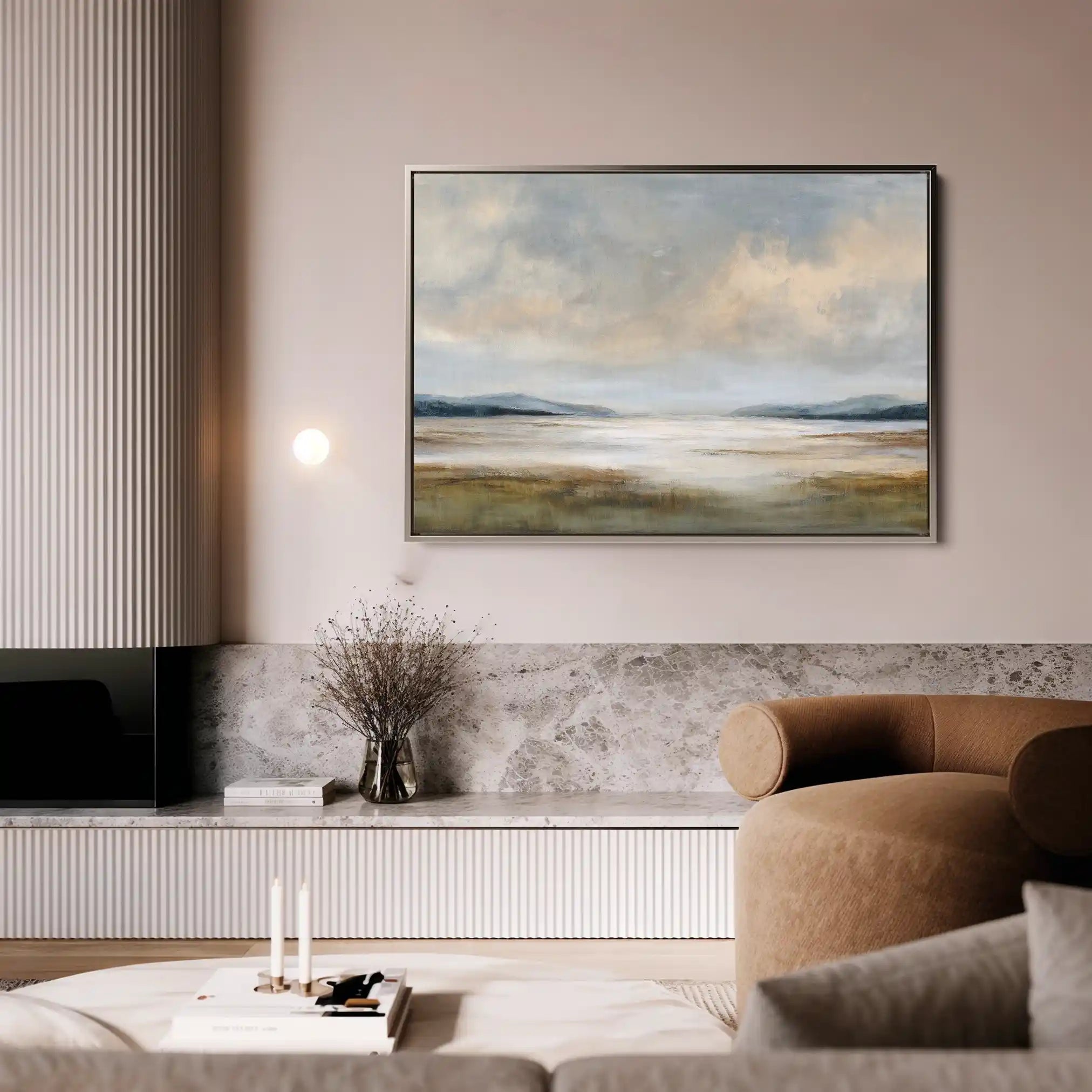 Abstract 1552 Canvas Art 60 x 40 cm / Stretched on hidden frame