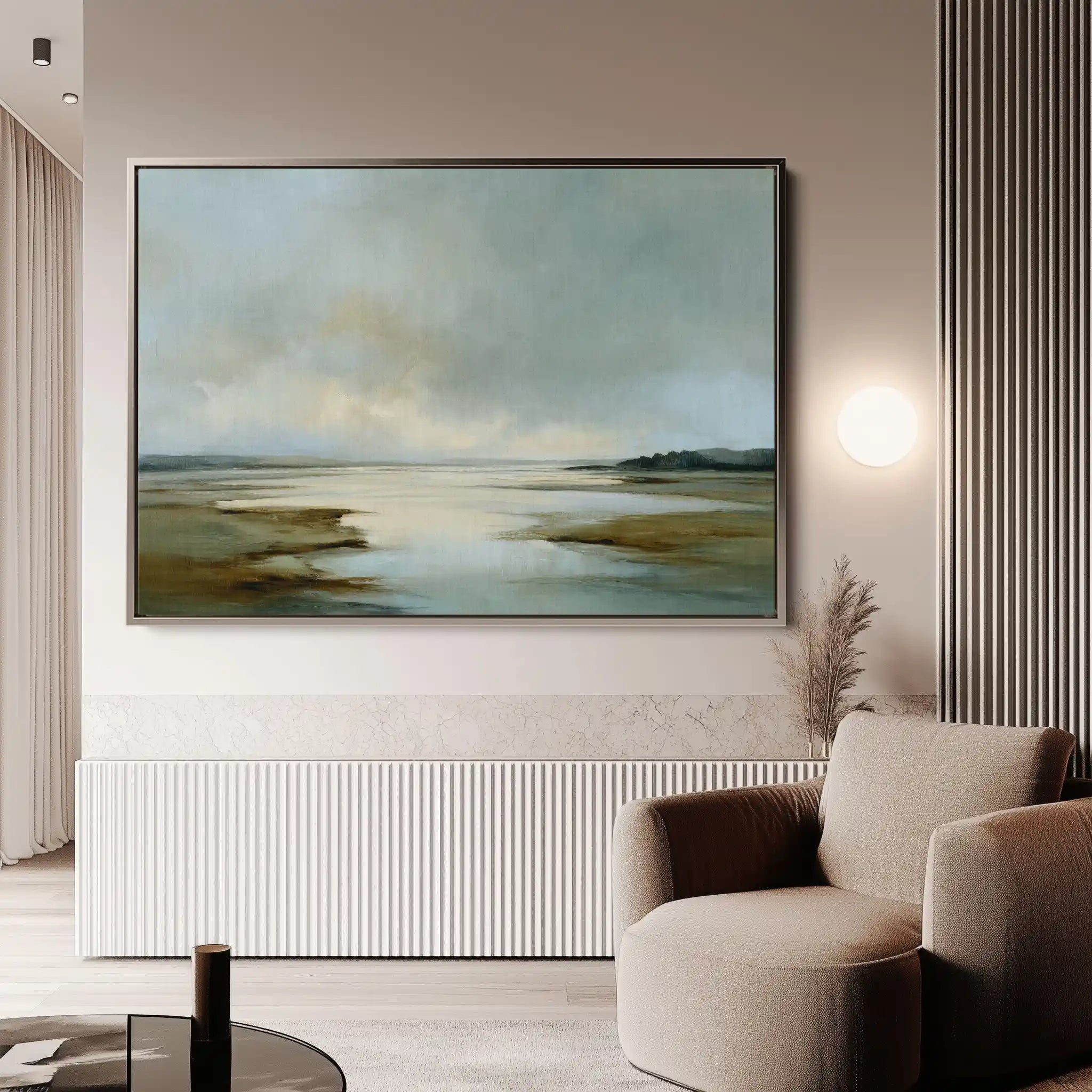 Abstract 1553 Canvas Art 60 x 40 cm / Stretched on hidden frame