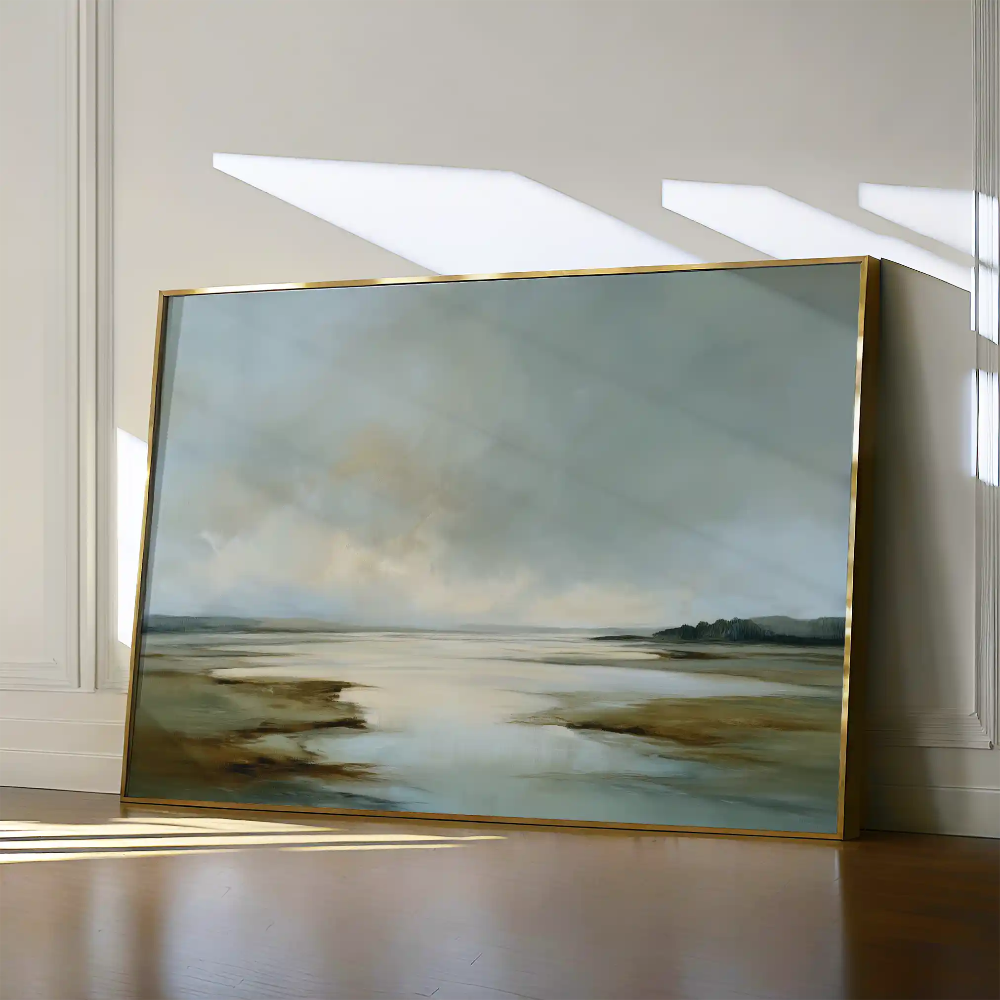 Abstract 1553 Canvas Art 60 x 40 cm / Stretched on hidden frame